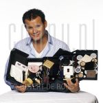 Leco van Zadelhoff (Date Unknown) at studio in Amsterdam.

[keywords]Posed, Half Length, Eyecontact, Smiling, Make-up[/keywords]